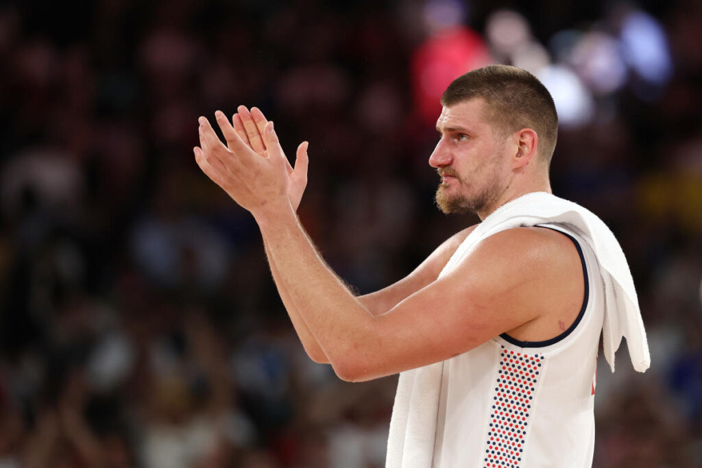 Paris Olympic Games men's basketball.  Serbia and Nikola Jokic erased a 24-point deficit to beat Australia 95-90